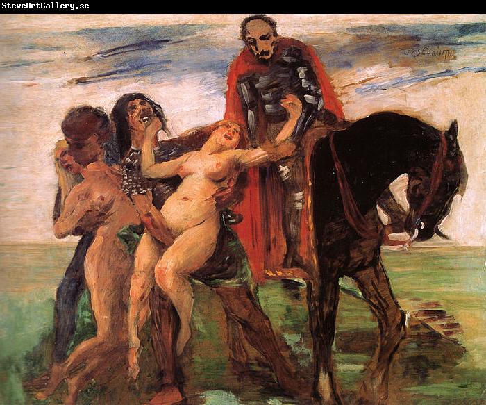 Lovis Corinth Frauenraub